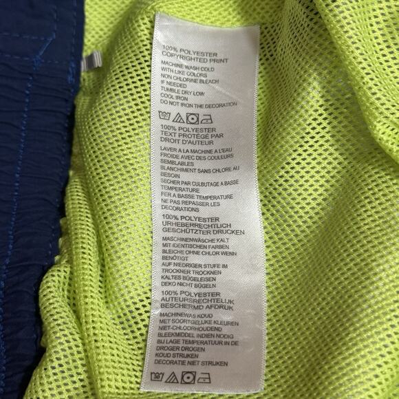 Tommy Bahama Swim Trunks Mens XXL 2XL Blue Pineapple Board Shorts Mesh Lined - Picture 14 of 15